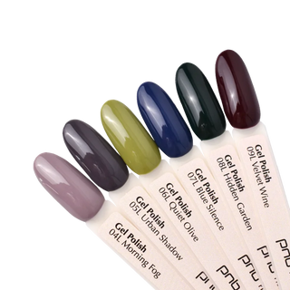 Gel nail polish PNB 08L Hidden Garden, 8 ml