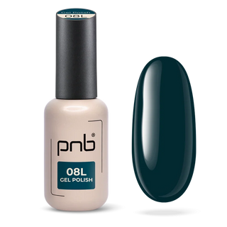 Gel nail polish PNB 08L Hidden Garden, 8 ml