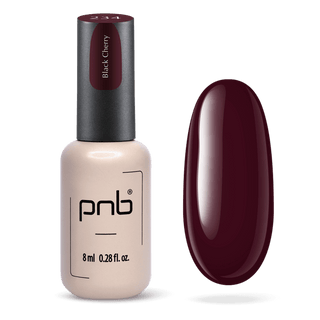 UV/LED Gel Polish Nagellack PNB 234 "BLACK CHERRY"  8ml