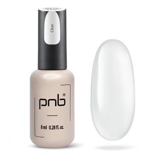PNB UV/LED baza włóknista Revital, przezroczysta, bez HEMA, 8 ml